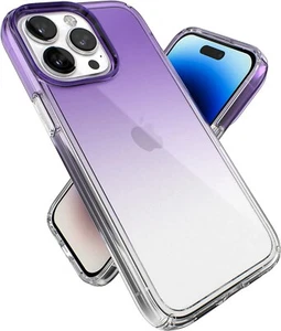 Speck Clear iPhone 14 PRO MAX Case - Drop Protection, Scratch Resistant, - Zdjęcie 1 z 9