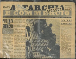 Autarchia e commercio 27 marzo 1943 Giornali di guerra - Picture 1 of 1