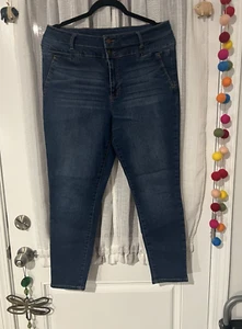 d.jeans Recycled Women's Denim High-Waist Ankle Fit Jeans Size 14 - Picture 1 of 7