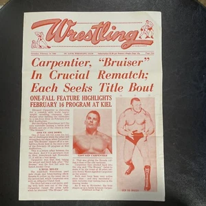 1968 St. Louis Wrestling Programme - Bild 1 von 5