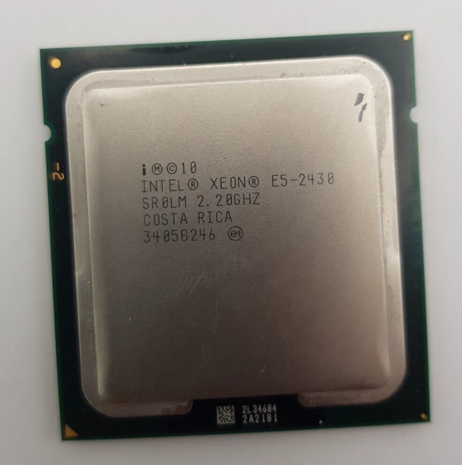 Job Lot of x2 Intel Xeon E5-2430 2.2GHz Socket LGA1356 CPU SR0LM (OFFERS OK) - Image 1 of 1