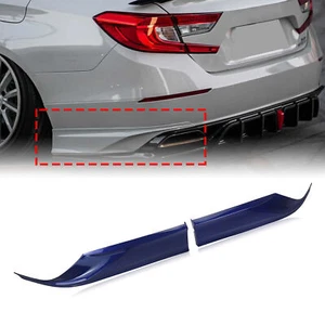 Difusor trasero YOFER esquina lateral borde de espata ABS azul para Honda Accord 2018-2022 - Imagen 1 de 10