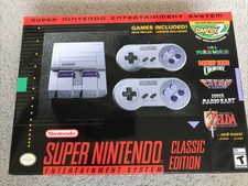 Brand new SNES Super Nintendo Mini Classic Console. Authentic, genuine, 21 games