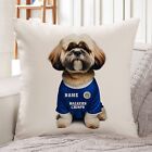 Leicester Lhasa Apso Cushion Personalised Football Cover Dog Pillow Gift Dfc301