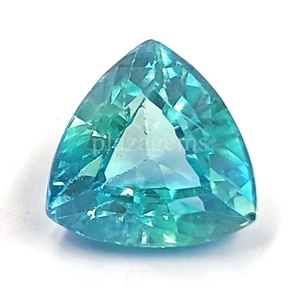 4.30 CT TRILLION CUT NATURAL GREEN TOURMALINE EGL CERTIFIED LOOSE GEMSTONE 5ARS - Picture 1 of 8