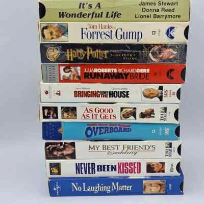 VHS 10  Lot- look at pictures for titles - Image 1 of 3