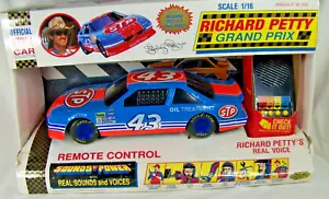 RICHARD PETTY TALKING ELECTRONIC LARGE 1:16 STP NASCAR #43 STILL WORKS ! - Picture 1 of 13