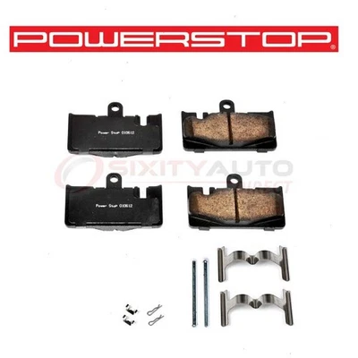 PowerStop Rear Disc Brake Pad & Hardware Kit for 2001-2006 Lexus LS430 - vq - Image 1 of 4