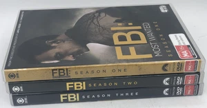 FBI Seasons 1–3 DVD Set (14 Discs, PAL Region 4) CBS Studios Crime Drama – Excel - Picture 1 of 7