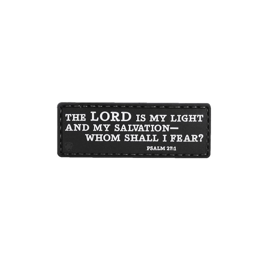 Parche moral 5ive Star Gear 6605000 PSALM 27:1 paquete de 6, 2,75" x 1"" Foto 1 de 1