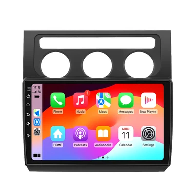 10" Autoradio Android WIFI Bluetooth Für VW Touran 1 2003-2010 Carplay - Bild 1 von 4