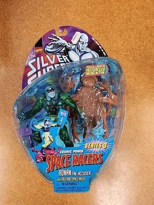 Silver Surfer ToyBiz Serie 3 Corredores Espaciales Cósmicos Ronan el Acusador AF Groot? Foto 1 de 4