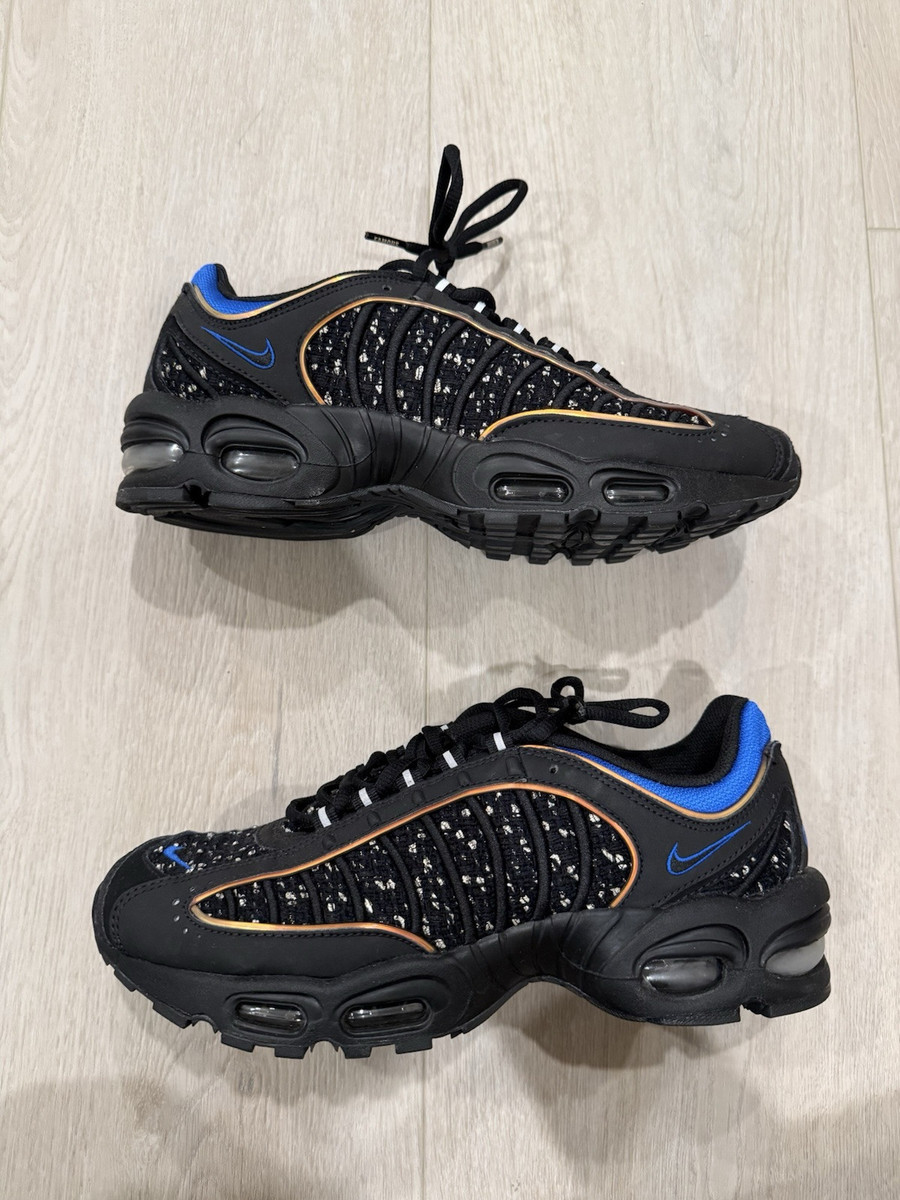 Nike Supreme x Air Max Tailwind 4 Black Cobalt for Sale Nike Supreme x Air Max Tailwind 4 Black Cobalt for Sale