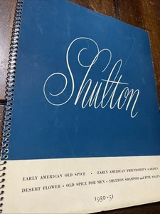 1950-1951 SHULTON Catalog Early American Old Spice - Imagen 1 de 11