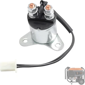 Solenoide de motor de arranque con enchufe de 2 cables de repuesto para Generac GP6500E, - Imagen 1 de 7
