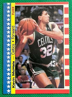 KEVIN MCHALE 1987 FLEER STICKER #5 OF 11 BOSTON CELTICS HOF VGEX - Image 1 of 3