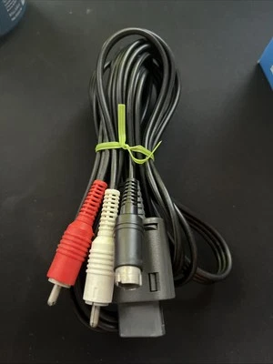 Nintendo GameCube Super SNES 64 N64 Official OEM S-Video Cable SHVC-009 - Image 1 of 4