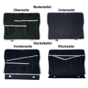 Koffer Zubehör Werkzeugtafel Set Organizer Koffereinlage Dokumententasche 60805 - Bild 1 von 6
