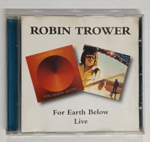 Robin Trower: For Earth Below / Live CD~ UK IMPORT - Picture 1 of 4