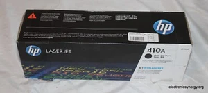 Genuine HP 410A Black Toner Cartridge (CF410A) - New-Old Stock - Picture 1 of 6