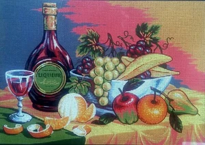 Needlepoint tapestry painted canvas D511 Lifestyle . (18"x24") GobelinL - Picture 1 of 3