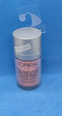 L'Oreal ON THE LOOSE Luminous Powder Face and Body PEACH SOLEIL 0.28 oz SEALED - Image 1 of 3