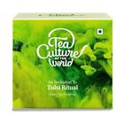 Thé Culture of The World thé basilic sacré, thé vert Tulsi antioxydant 16 sachet de thé