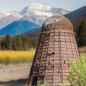 1/87 Scale  Assembled “80%-size"  Sawdust Burner W/  Base Pre Built by Coastman. - Picture 1 of 4