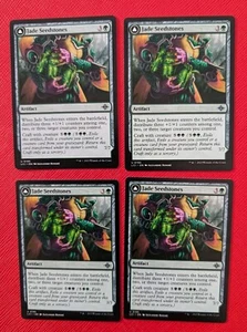 MTG 4 x The Lost Caverns Of Ixalan Uncommon JADE SEEDSTONES NM - Imagen 1 de 2