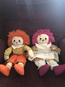 Raggedy Ann und Andy Puppen - Bild 1 von 3