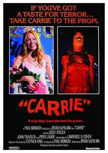 CARRIE Movie Poster 1976 RARE ART Horror - Picture 1 of 3