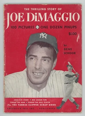 Joe DiMaggio 1st Printing 1950 Softcover Book • 100+ Photos - Image 1 of 4