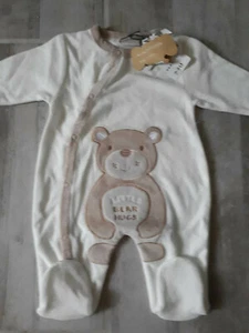 Just too Cute  Strampler** BEAR ** Gr.50-68   Beige    England    NEU - Bild 1 von 1
