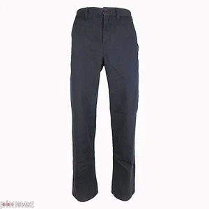Pantalones Timberland Para Hombre Sarga Marina Chino Estándar Cupé Regualr Estilo #6311J - Imagen 1 de 4