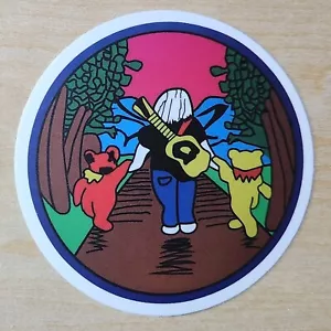 Grateful Dead & Co - Jerry Garcia Dancing Bears 'Fare Thee Well' Vinyl Stickers - Picture 1 of 2