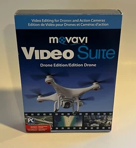 Movavi Video Suite Drone Edition - New & Sealed Package - Windows 7/8/10 - Picture 1 of 2