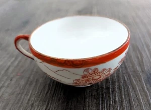 2 Sammeltasse Mokkatasse chinesisches Muster und Blumen - Bild 1 von 9