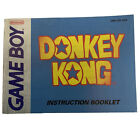 Donkey Kong - Nintendo Game Boy GB - Instruction Manual Only