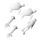 3D Epoxy Silikonform Mini Schildkröten, , Taucher - 5 Stück