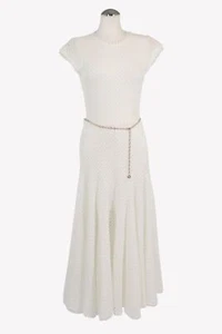 Maje Damen Kleid Gr. 34 (FR 36) Weiß NEU A-Linie Dress - Bild 1 von 5