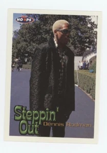 VTG Dennis Rodman 1998 Skybox NBA Hoops Steppin Out #163 A2 - Picture 1 of 2