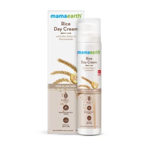 Mamaearth Rice Day Cream With Rice Water & Niacinamide for Glass Skin - 50 GM - Picture 1 of 9