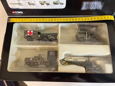 Corgi toys 1/50 - coffret 4 véhicules war the battle for pork chop hill 90023 - Photo 1/4