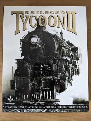 Railroad Tycoon 2 for PC. Big Box. Amazing condition! Railroad Tycoon II - Image 1 of 4