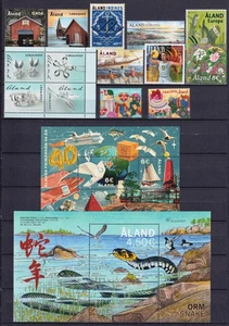 Finnland Aland kompletter Jahrgang 2024 postfrisch ** MNH Mi. 549-565 - Bild 1 von 1