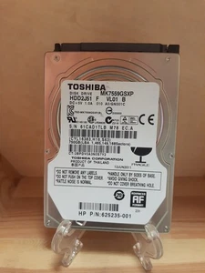Toshiba 750GB MK7559GSXP 5400RPM SATA 2.5" Laptop HDD Hard Drive - Picture 1 of 4