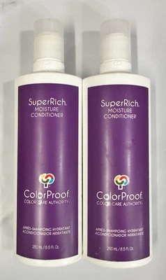 2 x ColorProof ~ SuperRich Moisture Condition ~ 8.5 Fl Oz. - Image 1 of 2
