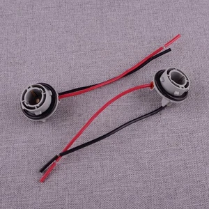 2pcs 1156 Car Rear Turn Signal Pigtail Wire Female Socket Harness - Picture 1 of 4