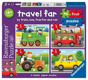 Ravensburger Travel Far, My First Jigsaw Puzzles (2, 3, 4 & 5 Piece) Educational - Picture 1 of 10