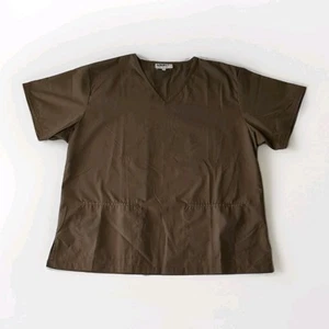 Scrubs Wear By the Uniform Specialists - Two Tops - One Drawstring Pant XL BROWN - Picture 1 of 7